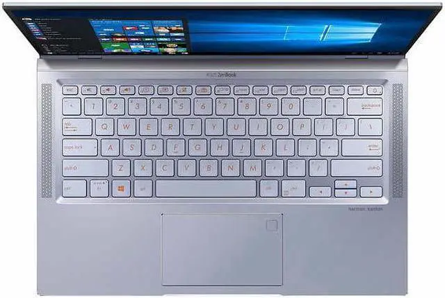 Alt view image 11 of 18 - ASUS ZenBook 14 UX431FN-IH74 Ultra-thin and Light 14-inch FHD Laptop, Intel Core i7-8565U, 16 GB RAM, 512 GB PCIE SSD, GeForce MX150, Windows 10, Silver Blue