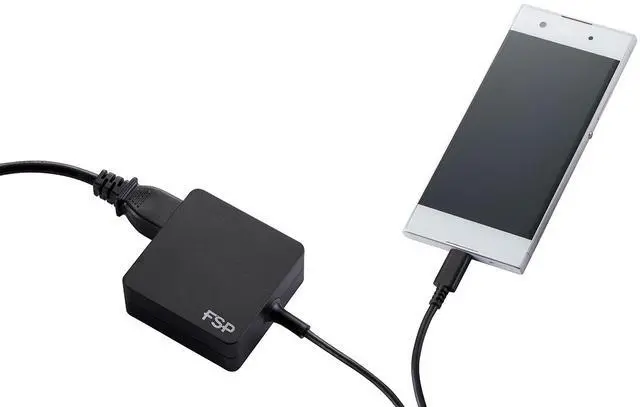 Alt view image 5 of 11 - FSP USB-C PD Power Delivery 45W Laptop Adapter for Macbook (Pro), HP, DELL, LENOVO, Type C USB Fast Charger for Samsung Galaxy, Google Pixel, Nintendo Switch and More (NB C 45W)