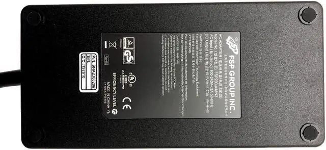 Alt view image 3 of 5 - FSP 230W AC Power Adapter Slim Brick for Intel NUC Kit NUC8i7 NUC9i9 NUC9i7 NUC9i5 NUC9i3 Barebone Mini ITX PC (FSP230-AJAN3)