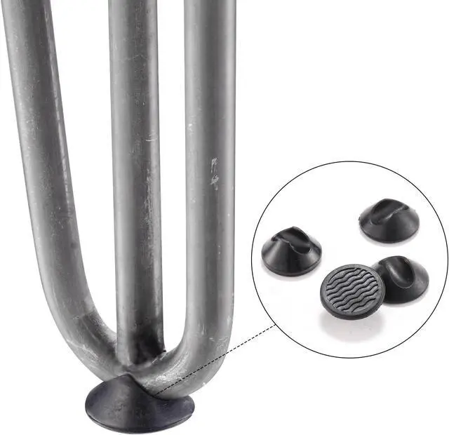 Alt view image 7 of 7 - Yescom 34" Hairpin Legs Steel Rod Heavy Duty Furniture Leg Table Coffee Table Home