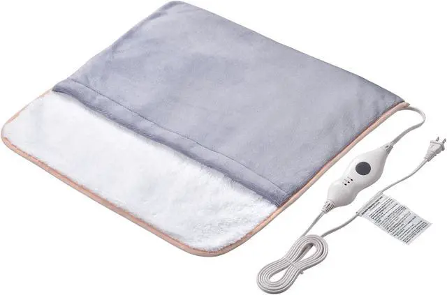 Main image of Byootique 22" x 20" Electric Heated Foot Warmer Pad 3 Heat Settings Back Cramps Relief Home