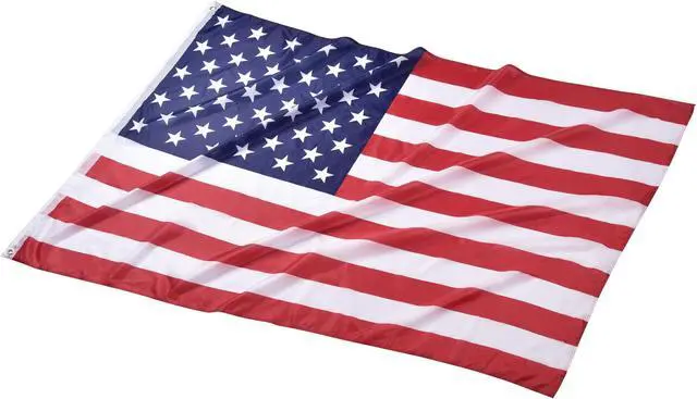 Alt view image 4 of 6 - Yescom 4x6 Ft US Flag Fade Resistance Bright Polyester Decoration Outdoor Club 2 Pack