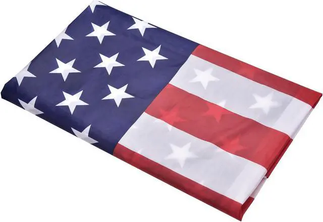 Alt view image 5 of 6 - Yescom 4x6 Ft US Flag Fade Resistance Bright Polyester Decoration Outdoor Club 2 Pack