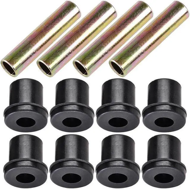 Alt view image 7 of 7 - Set of 2 Rear Leaf Springs for Club Car Precedent Golf Cart Heavy Duty Dual Action with Bushings
