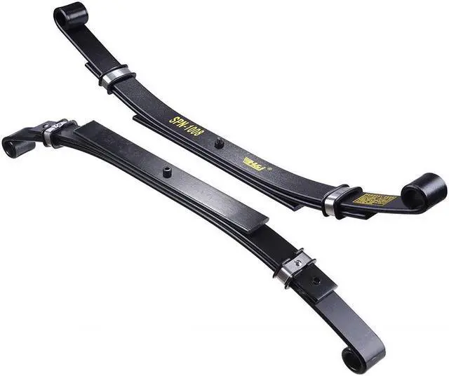 Alt view image 6 of 7 - Yescom Set of 2 Rear Leaf Springs for Club Car DS Golf Cart Heavy Duty Dual Action with Bushings