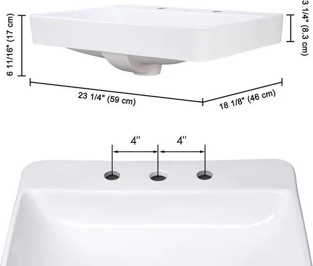 Alt view image 6 of 7 - Aquaterior Wall Mount Commercial Faucet w/ Installation Kit 44" Height Sprayer