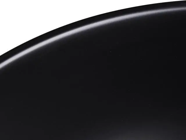 Alt view image 3 of 7 - Aquaterior® 12" Mini Bathroom Round Bowl Shaped Sink Countertop Porcelain Ceramic Basin with Pop up Drain Black