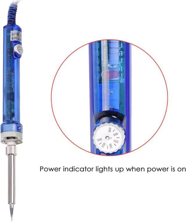 Alt view image 2 of 7 - Electric Lead-Free Welding Iron Gun Soldering Station Adjustable Temperature
