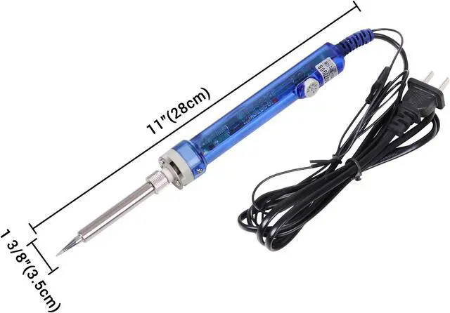 Alt view image 5 of 7 - Electric Lead-Free Welding Iron Gun Soldering Station Adjustable Temperature