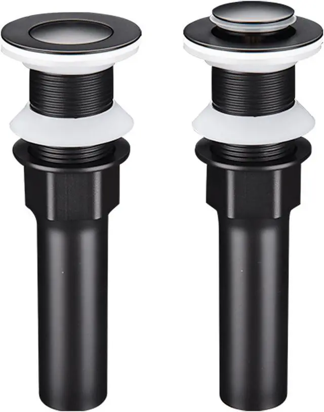 Alt view image 4 of 7 - Aquaterior® 26" Black Rectangle Bathroom Vessel Sink Above Counter Porcelain Ceramic Vanity Sink Basin w/ Drain