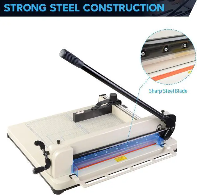 Alt view image 4 of 7 - 17 Blade A3 Large Paper Cutter Guillotine 400 Sheets Cutting Craft Trimmer