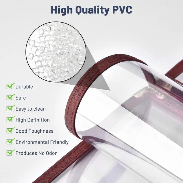 Alt view image 6 of 7 - 30pcs Menu Cover 8.5x14 Triple Fold 6 view double stitch Restaurant Cafe