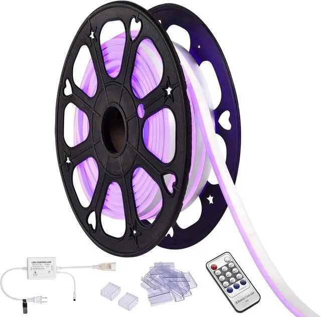 Main image of 50 Ft DELight Neon LED Light Strip Rope Tube Wire Flexible Party Home Decoration