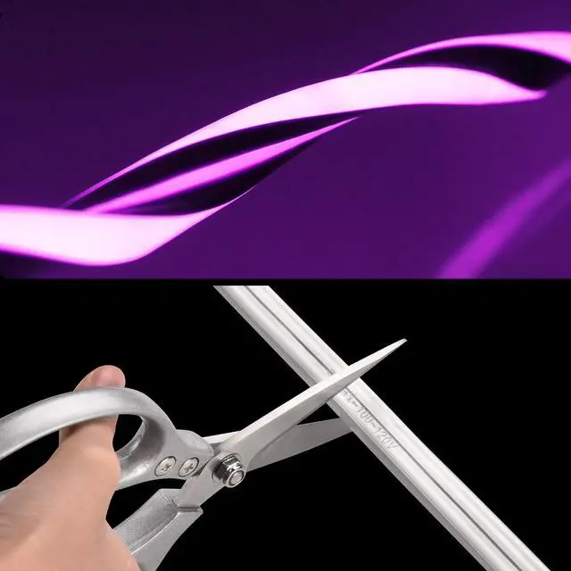 Alt view image 3 of 7 - 50 Ft DELight Neon LED Light Strip Rope Tube Wire Flexible Party Home Decoration