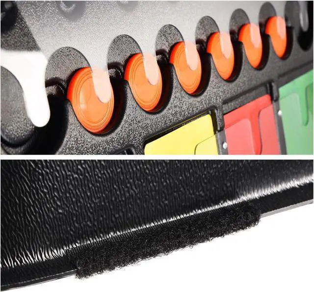 Alt view image 7 of 7 - WinSpin 41x25" Large Prize Drop Board Disk Game 24 Playing Pucks Carnival Party