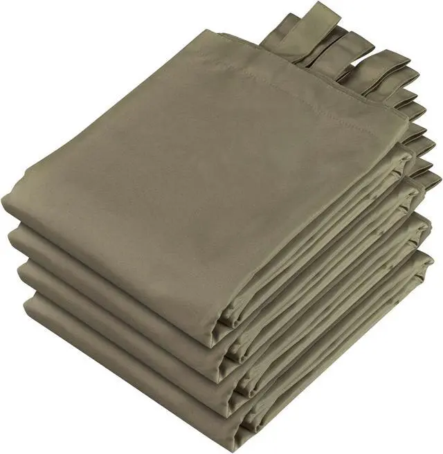 Alt view image 6 of 7 - Yescom 54"x108" Outdoor Privacy Curtain Panel Tab Top UV30+ Patio Lanai Pergola 4 Piece