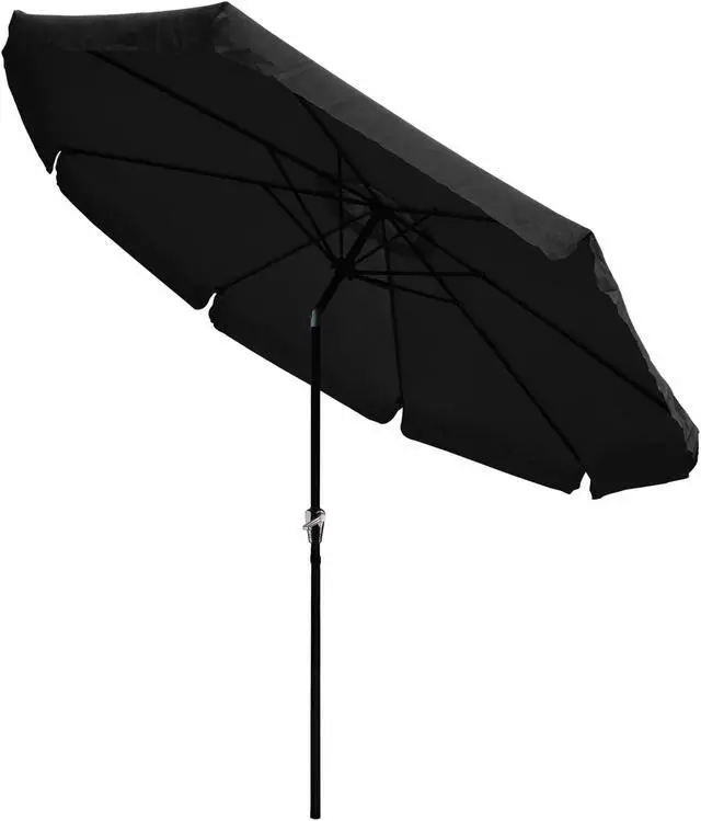 Main image of 10Ft 8 Rib Outdoor Patio Umbrella Market Crank Tilt Button Sunshade Backyard