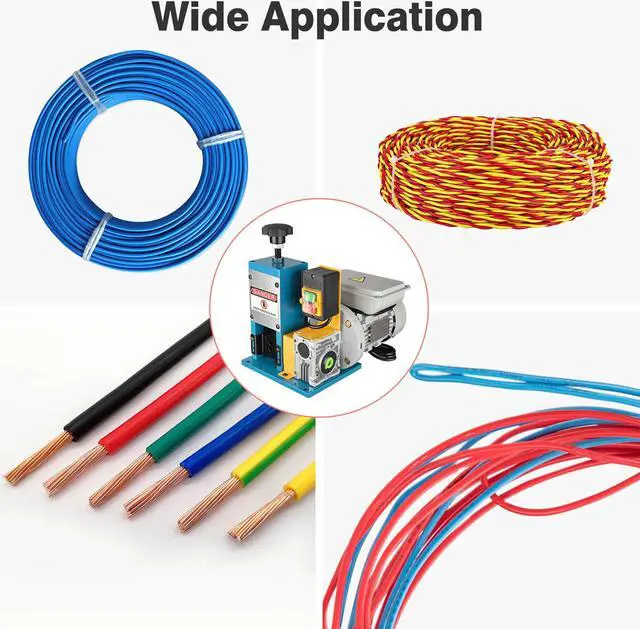 Alt view image 3 of 7 - 12" Powered Wire Stripping Machine Motorized Cable Stripper