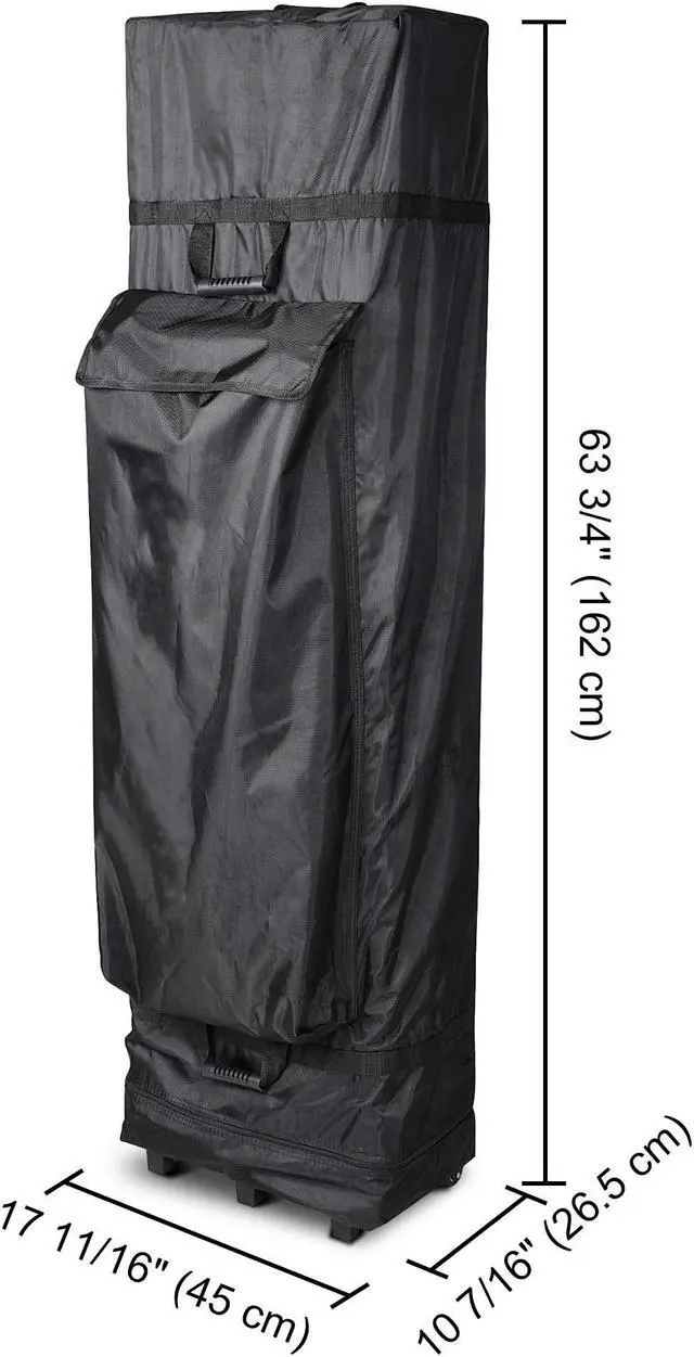 Alt view image 4 of 7 - Universal Canopy Carry Bag Wheeled Pop Up Shelter Storage Case 10x20ft Canopy