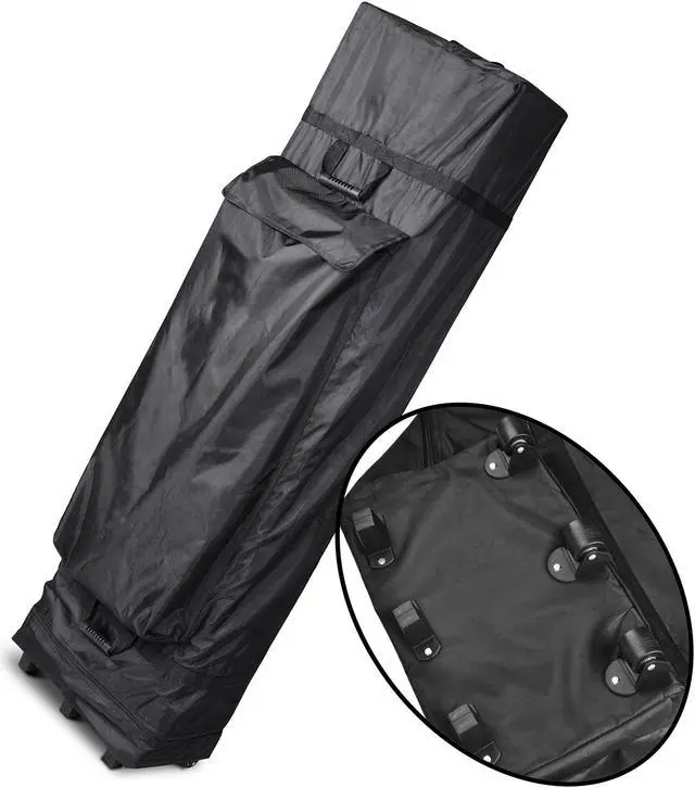 Alt view image 7 of 7 - Universal Canopy Carry Bag Wheeled Pop Up Shelter Storage Case 10x20ft Canopy