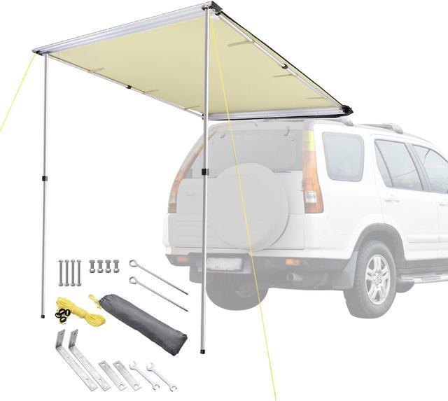 Automobile Rooftop Rain Canopy Car Shelter Shade Camping Side Car