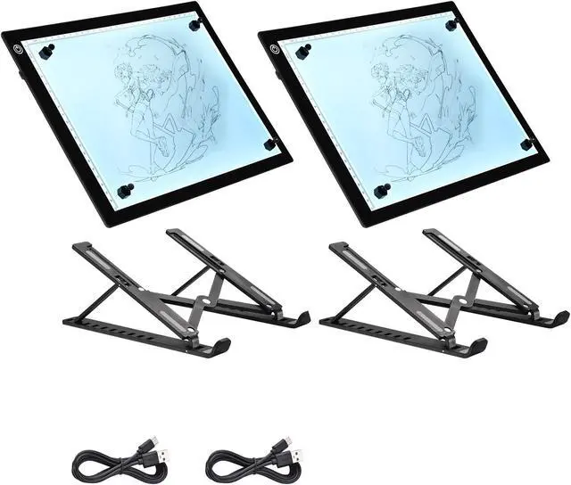 Main image of A4 14" Diamond Painting LED Light Pad Light Box Tracing Artist Drawing 2 Packs