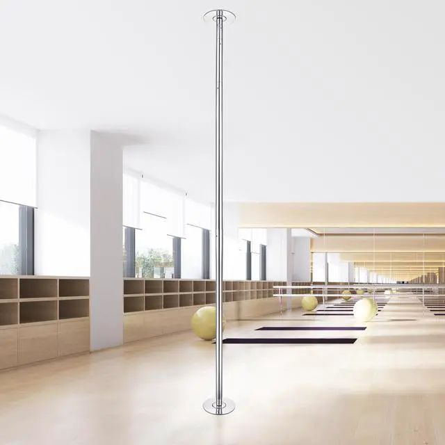 Alt view image 6 of 7 - Yescom Portable 12ft Dancing Pole Kit with Extensions Fitness Dance Exercise Club Home