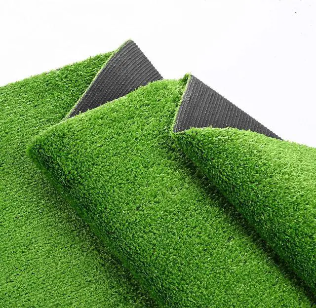 Alt view image 6 of 7 - Yescom 4PCS 65x3Ft Artificial Turf Grass Rug Indoor Outdoor Event Balcony Deck Patio Decor Gym Synthetic Roll
