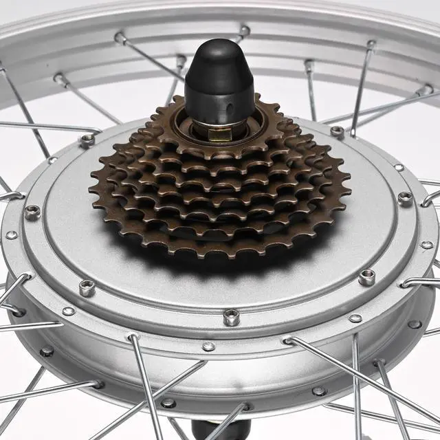 Alt view image 7 of 7 - Yescom Electric Bicycle Motor Conversion Kit for 20" 750W 36V E-bike Rear Wheel