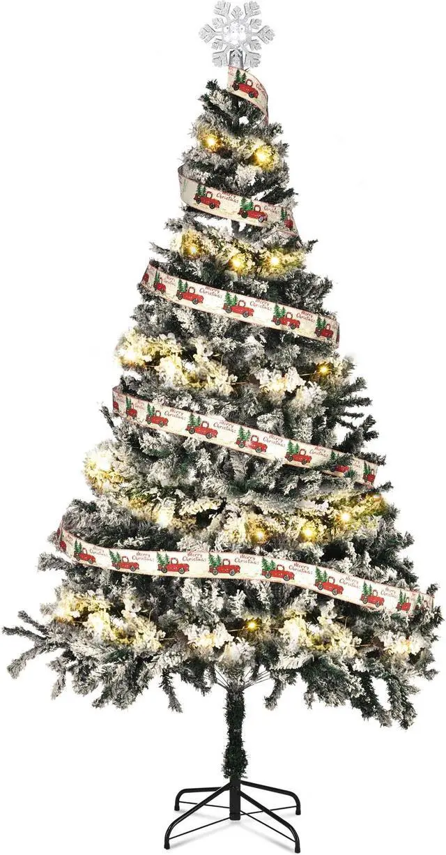 Main image of 4 Ft Artificial Christmas Tree with 66FT 200 LED Fairy Lights Home Party Decor