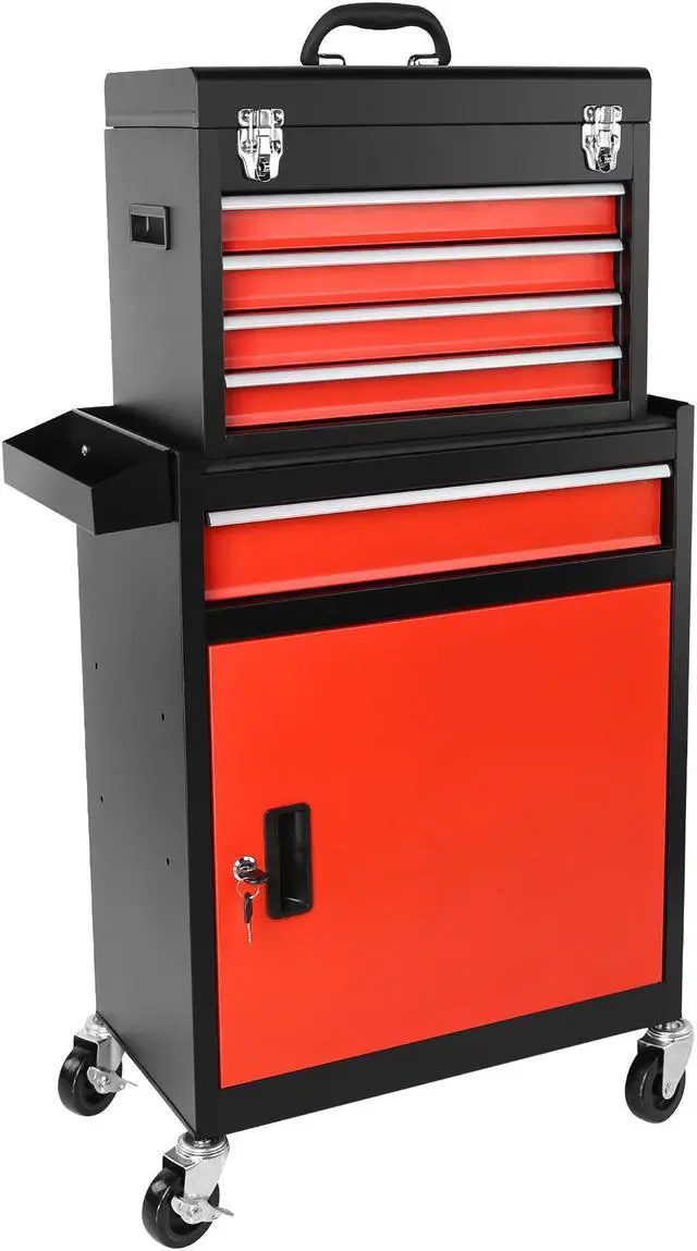 Main image of Yescom 5-Drawer Rolling Tool Storage Cabinet Detachable Tool Box Mechanism Metal Tool Cart Garage Repair Workshop