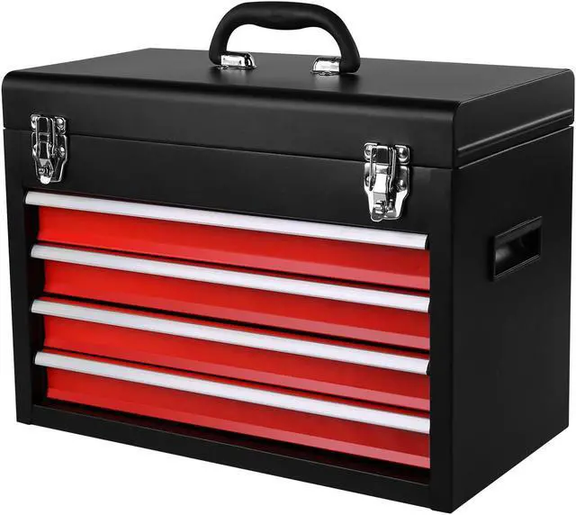Alt view image 7 of 7 - Yescom 5-Drawer Rolling Tool Storage Cabinet Detachable Tool Box Mechanism Metal Tool Cart Garage Repair Workshop