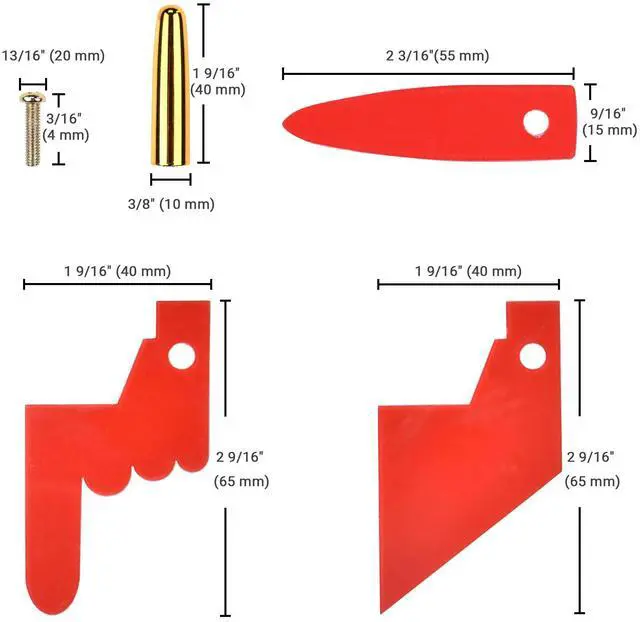 Alt view image 5 of 5 - WinSpin Gold Pegs & Red Pointer Replacement Kit Prize Wheel Replacement Parts Tradeshow