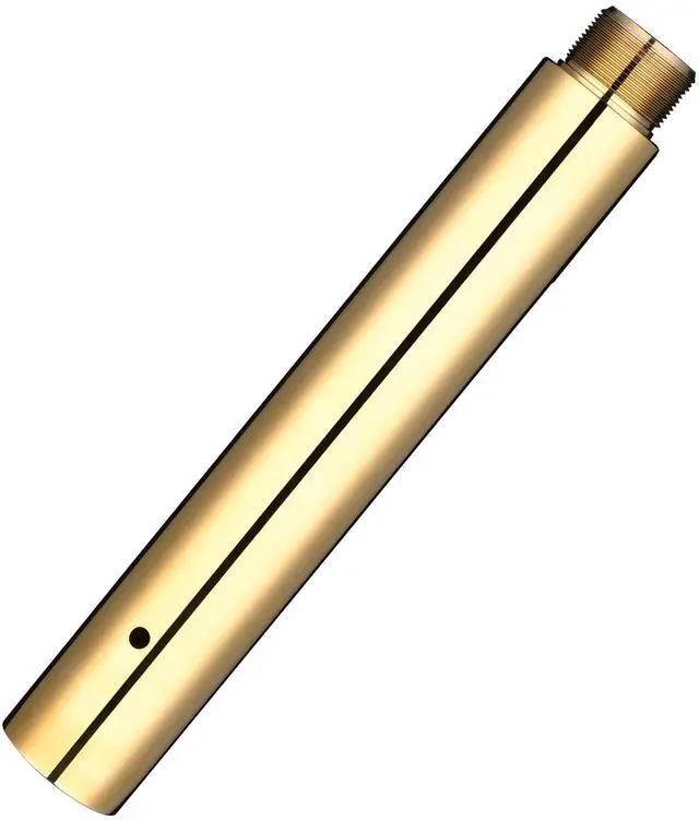 Alt view image 3 of 6 - Yescom 262 mm Chrome Dancing Pole Extension for 45 mm Spinning Pole Steel Gold