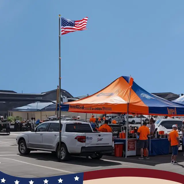 Alt view image 2 of 7 - Yescom EZ GO 25ft Telescopic Flag Pole Kit Upgrade Rotating Lock for Outside Inground with 3x5' US Flag Ball Top Black