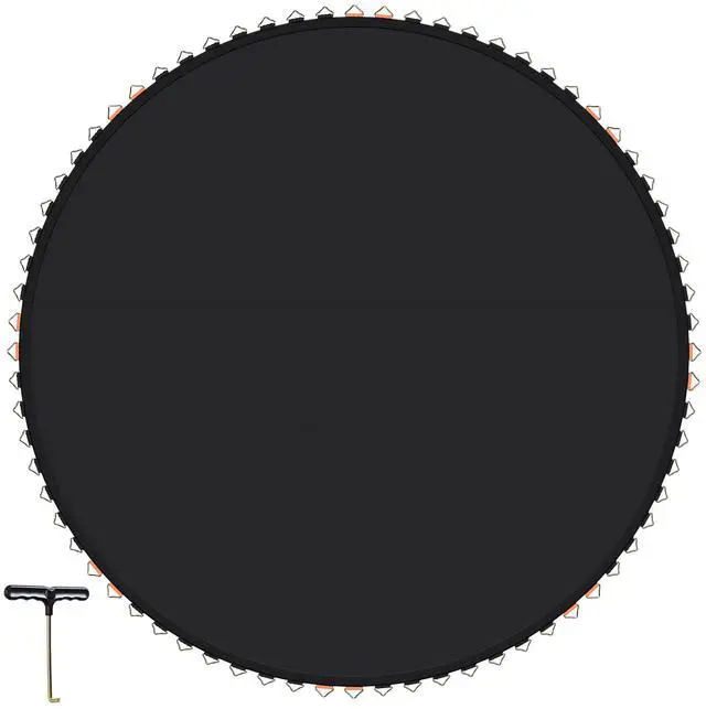 Alt view image 2 of 7 - Yescom Trampoline Replacement Mat W/72V-Ring For 13" Trampoline Frame 5" Spring , UV Resistant 8 Row Stitch Jumping Mat