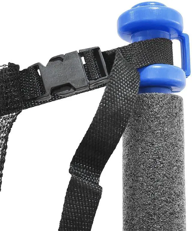 Alt view image 5 of 7 - Yescom Universal Trampoline Replacement Enclosure Poles Accessories with Clamp and Hardware Fits 6 Straight Poles Trampoline