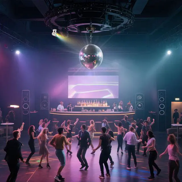 Alt view image 3 of 7 - Yescom 16" Large Disco Ball with Motor and Light 6RPM Rotator & 3W RGB Spotlight for 70s 80s Party DJ Bands Club Studio Event