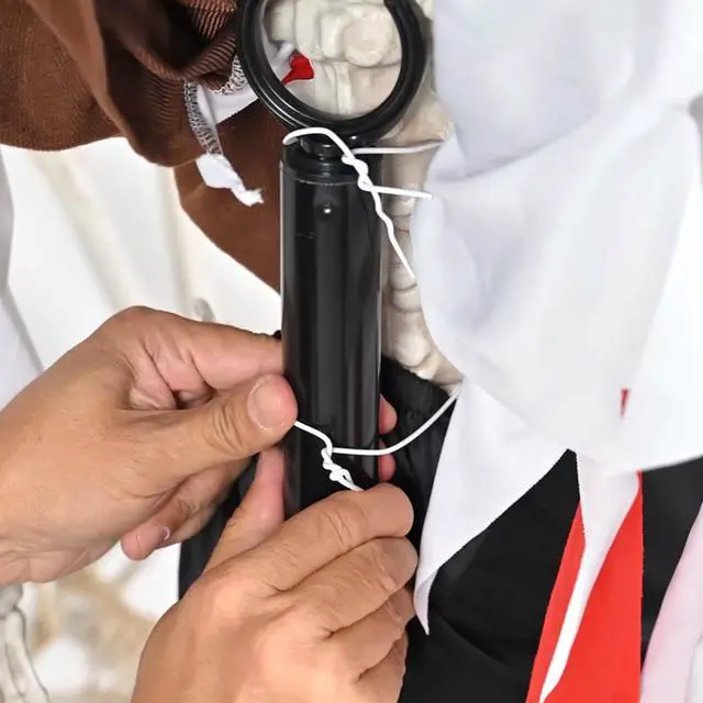 Alt view image 6 of 7 - Yescom 12 Gauge Plastic Coated Craft Wire 100 Ft Garden Twist Tie for Halloween Decor