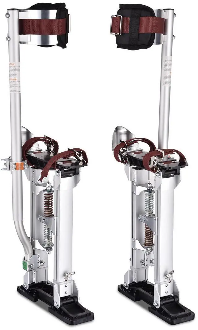 Main image of Yescom Drywall Stilts 16-24 inches Adjustable Aluminum Painting Tool for Ceiling Installation/Repair Taping Parades