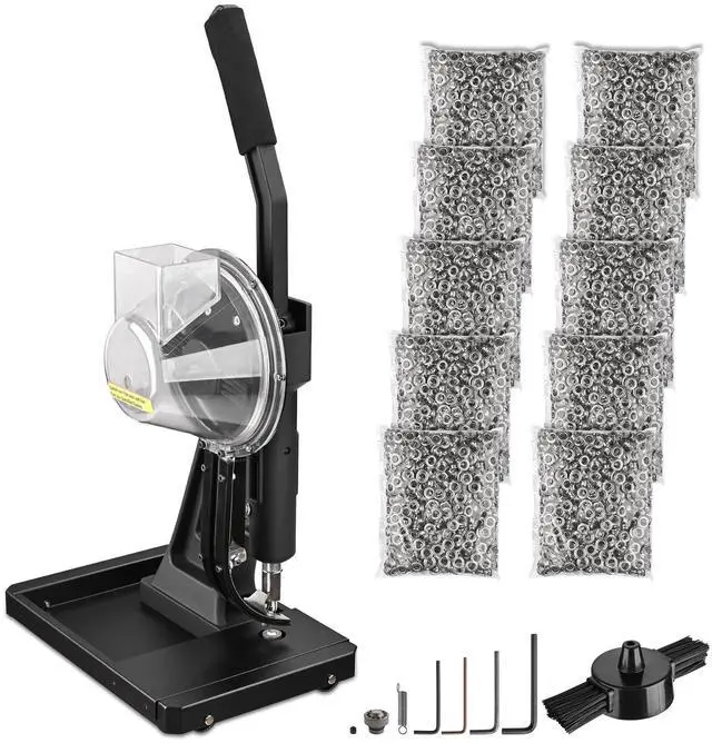Main image of Yescom Semi-automatic Hand Press Grommet Machine Commercial Puncher Eyelet Tool