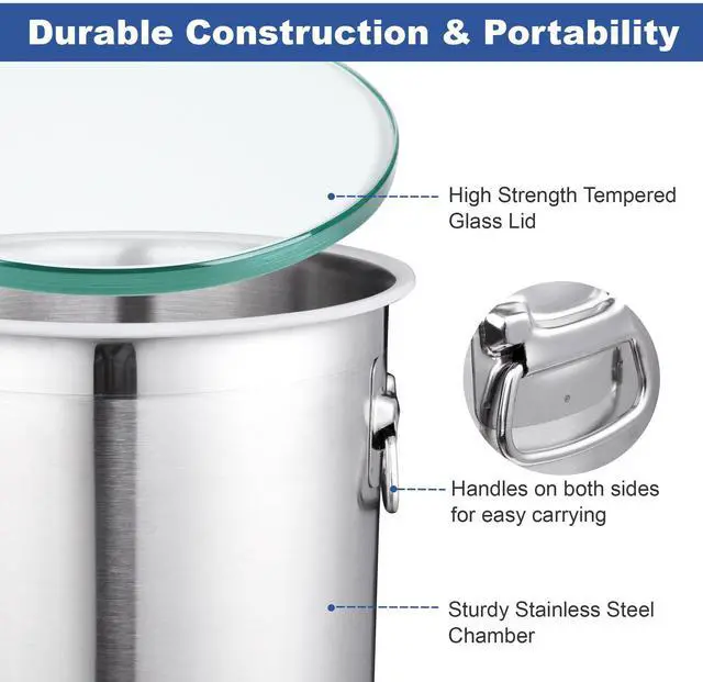 Alt view image 3 of 7 - 5 Gallon Stainless Steel Vacuum Chamber kit to Degass Urethanes Silicones Epoxies