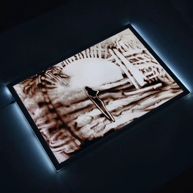 Alt view image 4 of 7 - Yescom 23"x16" A2 LED Light Box Copy Pad Tracing Drawing Board Dimming Artist 2 Pack