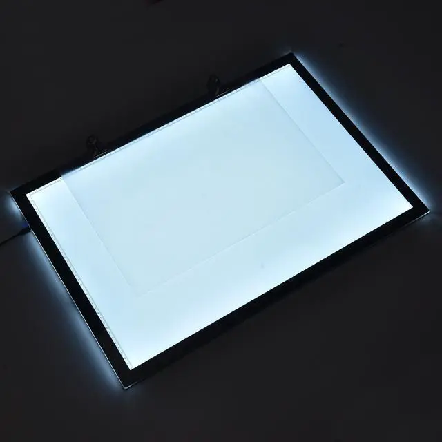 Alt view image 6 of 7 - Yescom 23"x16" A2 LED Light Box Copy Pad Tracing Drawing Board Dimming Artist 2 Pack