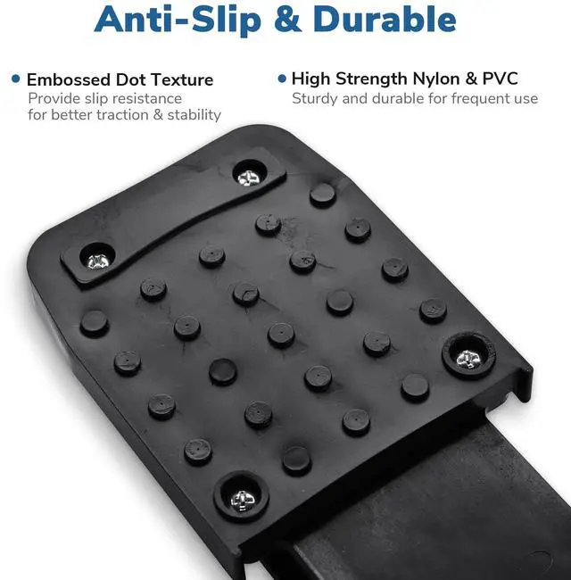 Alt view image 2 of 7 - Yescom Drywall Stilts w/ 1 Pair Stilt Pad Replacement 24"-49" Aluminum Tool Painting