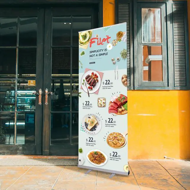Alt view image 7 of 7 - Instahibit 10pcs 33"x79" Retractable Rollup Banner Stand Trade Show Signage Display Promotion Store Portable