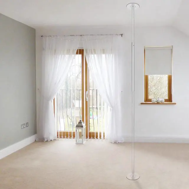 Alt view image 6 of 7 - Yescom 750 mm Chrome Dancing Pole Extension for 45 mm Professional Pole Fitness Spinning Pole Accessories, Silver