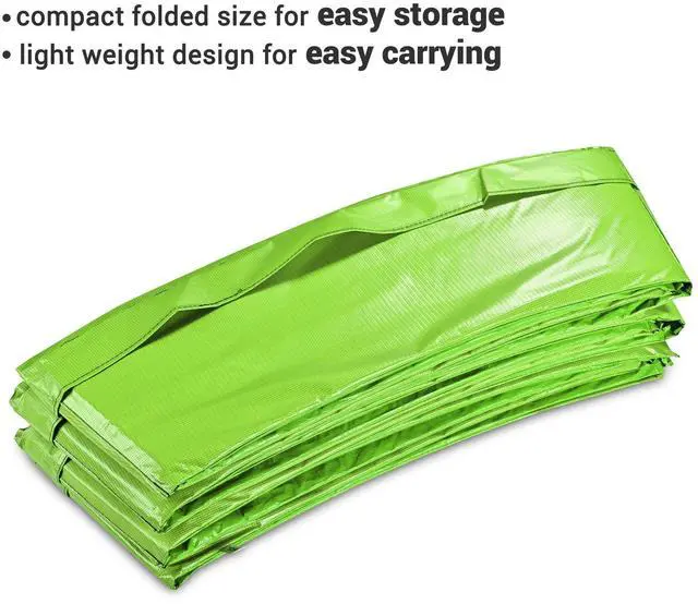 Alt view image 6 of 7 - Yescom 12 Ft Universal Replacement Round Trampoline Safety Pad PVC EPE Foam Protection