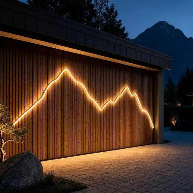 Alt view image 2 of 6 - Yescom 20-pack 2-inch Commercial LED Track Channel 7x10mm for Warm White Neon Rope Lights Mini Aluminium Mounting Clips for Indoor Outdoor DIY Designs