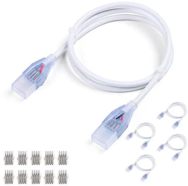 Main image of Yescom BiLume RGBW 5-set 3ft 4-pin Neon Rope Light Connector Jumper Cable